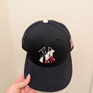 Black Baseball Cap with Embroidered Logo